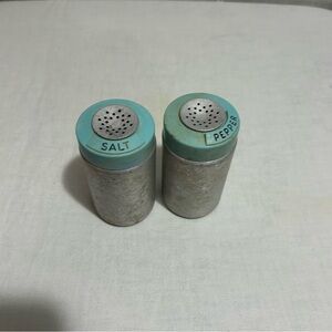 Vintage Kromex salt & pepper shakers